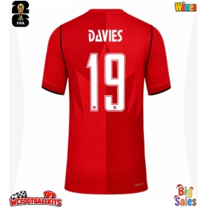 Canada Alphonso Davies #19 Replica Home Stadium Shirt for Women World Cup 2026 Short Sleeve